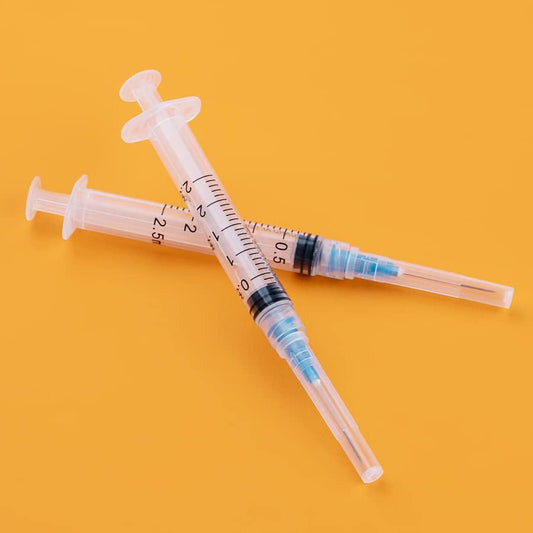 Q2 CARE - Syringes with needle - 2mL - (Pack of 36)