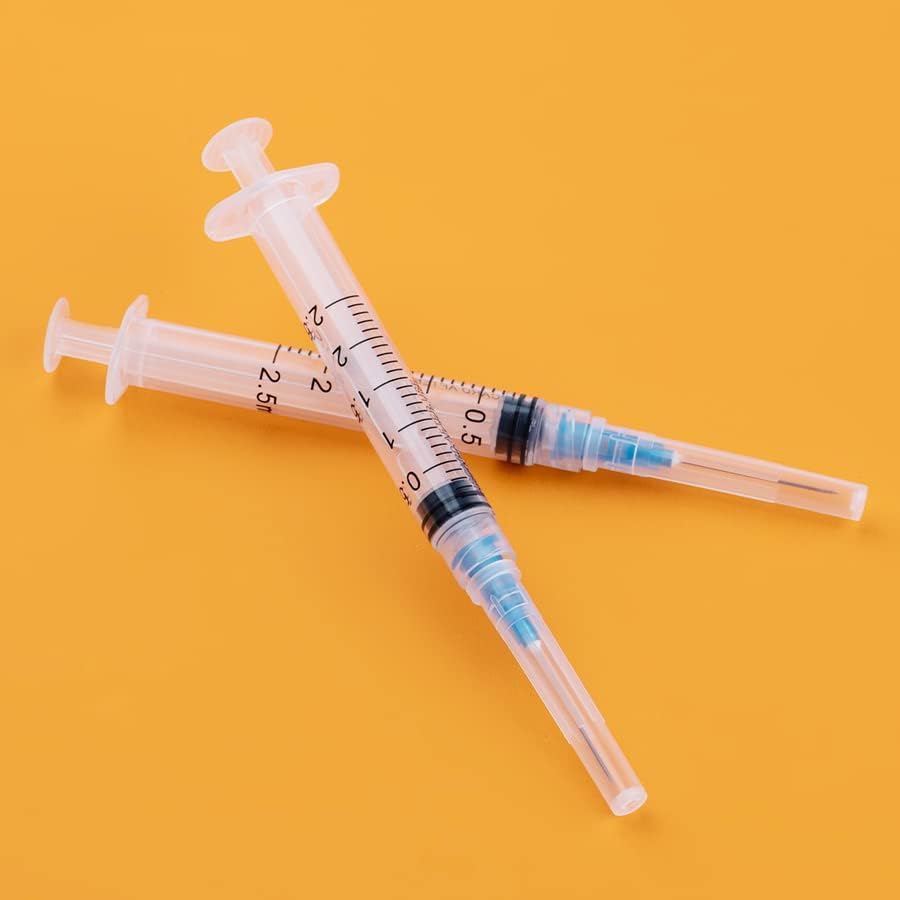Q2 CARE - Syringes with needle - 2mL  - (Pack of 36)