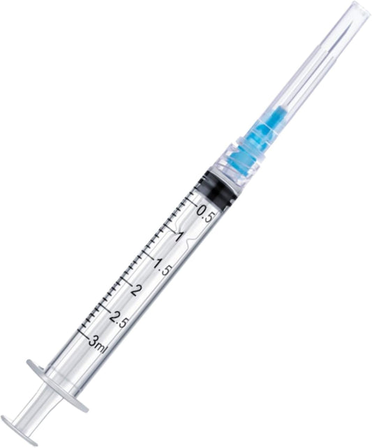 Q2 CARE - Syringes with needle - 2.5mL  - (Pack of 36)
