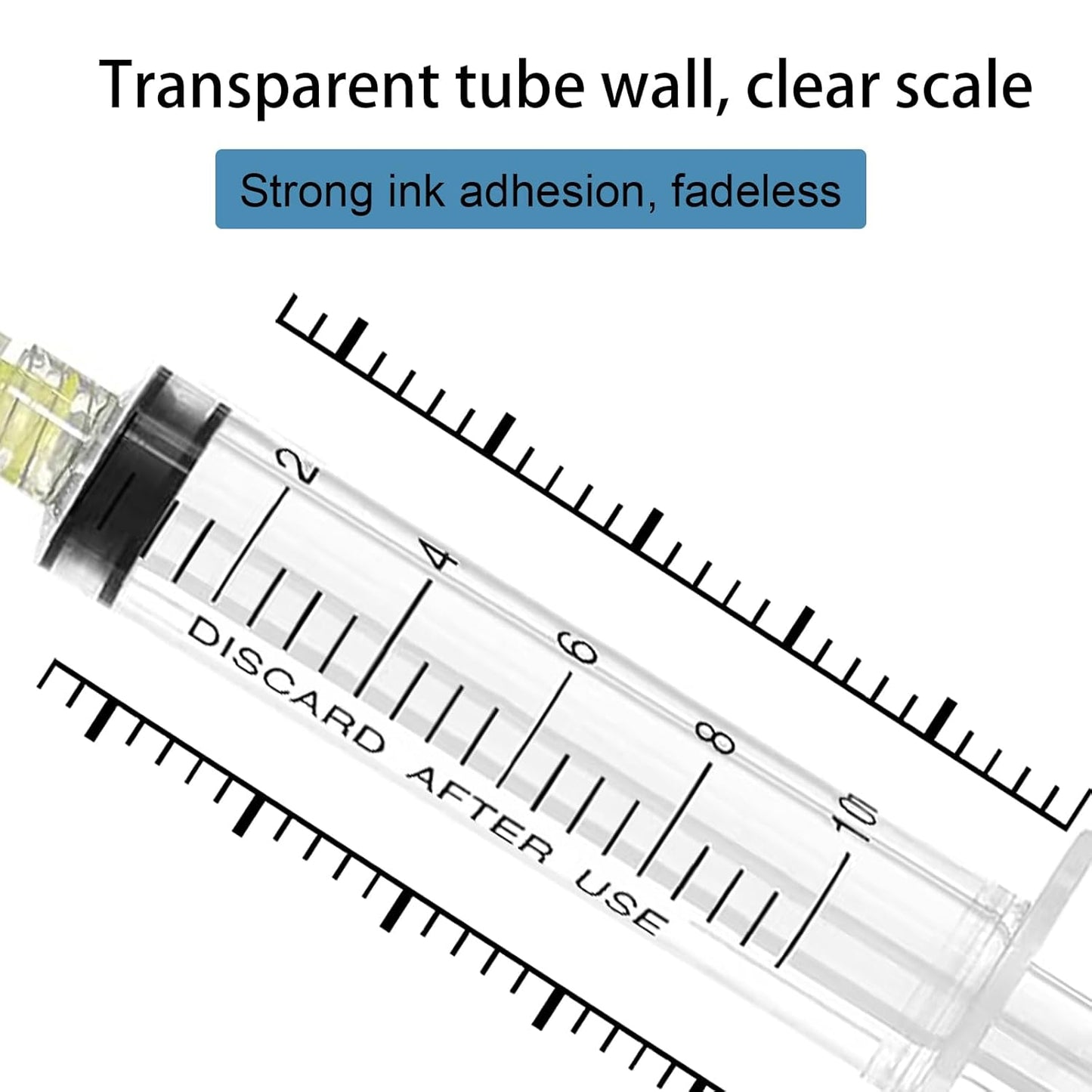 Q2 CARE - Syringes with needle - 10mL  - (Pack of 36)