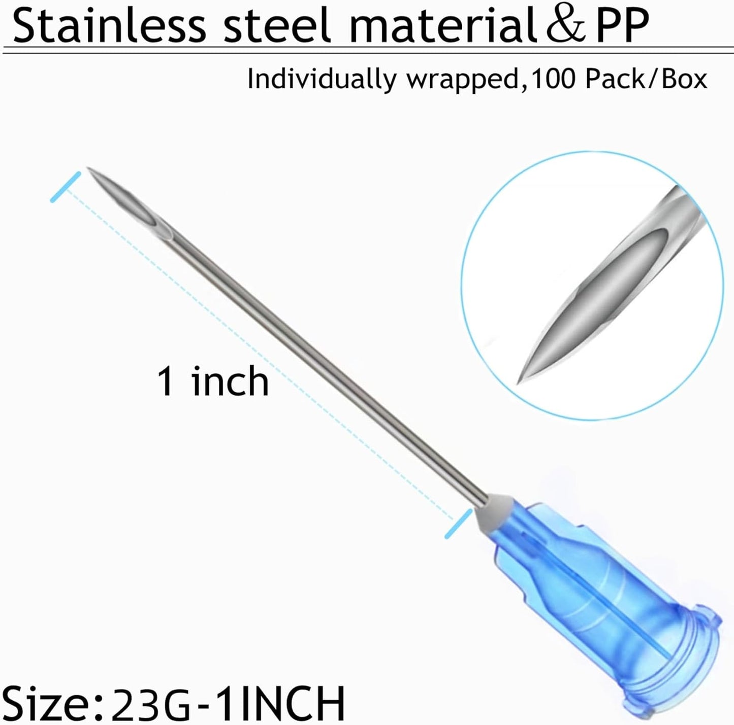 Q2 CARE - Syringes with needle - 2.5mL  - (Pack of 36)