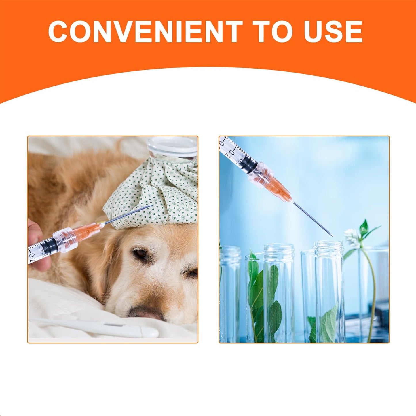 Q2 CARE - Syringes with needle - 1mL  - (Pack of 36)